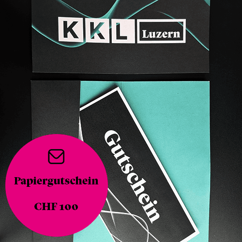 Image illustrating product: Papier Wertgutschein CHF 100
